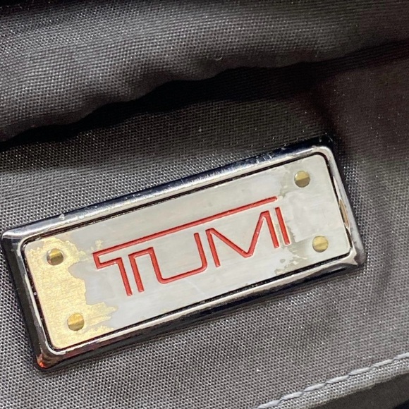 TUMI Unisex Briefcase Tech Bag Expandable Multiple Compartments - Picture 12 of 13